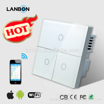 LANBON smart home WIFI touch switch for villa and apartment
